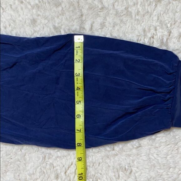 Madewell Long Sleeve navy balloon sleeve size Large - Picture 13 of 14